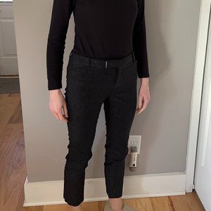 Calvin Klein Black/Silver Shimmer Dress Pants Slacks